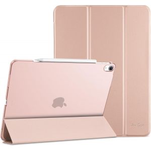 Coque Pour Ipad Air 13 Pouces (M3) 2025/(M2) 2024, Housse Étui De Protection, Veille/Réveil Automatique -Rose Or - Neuf