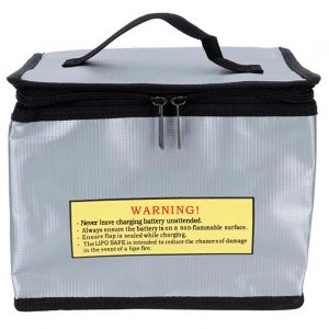 Lipo Battery Safe Bag Pochette Sac ignifuge portable antid&eacute;flagrant pour protecteur de batterie A-B - Neuf