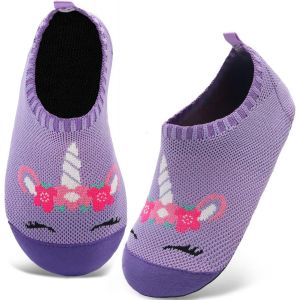 Bnhgc-Garcon Chaussettes Chaussures Fille Respirant Chaussons Antidérapante Chaussons Bébé Enfant Mixte Enfant 20-33eu - Neuf