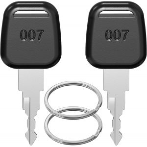 KALANKA-Lot de 2 cl&eacute;s compatibles avec TSA 007 007 - Multifonctionnelles - Compatible avec TSA - Pour bagages, valises, mot de passe, serrures TSA - Neuf