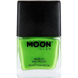 Kal-Vernis À Ongles Uv Néon U2013 Vernis À Ongles Néon Brillant U2013 Brille Sous Les Rayons Uv, Vert Foncé, 10 Ml (Lot De 1) - Neuf