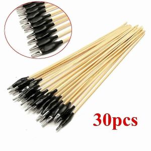 30pcs Alligator Clip Stick DIY Pince &Eacute;lectrique A&eacute;rographe Outil De Pulv&eacute;risation Pi&egrave;ces Titulaire Couleur Clip Stand Mod&egrave;le B&acirc;tons De Peinture - Neuf