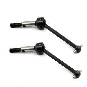 2pcs Arbre de transmission universel en acier CVD grand angle 44MM pour 3Racing Sakura RC 1/10 Drifting Car D3 XIS ZERO S CS UL TB03 TB03D - Neuf