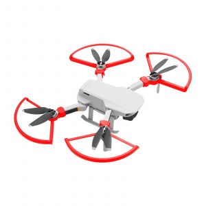 4pcs Anti-Rayures Train D'atterrissage H&eacute;lice &Eacute;tui De Protection Pour Dji Mavic Mini 2_Silver Gris-G&eacute;n&eacute;rique - Neuf