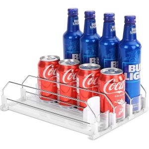 Automatique Rangement Canette Frigo Organisateur Canette De Bière Soda Boisson Pour Réfrigérateur Cuisine Armoire Garde-Manger 12 Critères 330Ml 440Ml 500Ml Canettes Organiseurs Ga[POU8805768] - Neuf