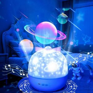 Hjlian Projecteur D'etoiles, Ambiance Romantique, Lumiere Douce, Veilleuse Pour Chevet, Cadeau D'anniversaire, 6 Feuilles Lumineuses Ordinaires, Boite A Souhaits De Reve, Modele Enfichable - Neuf