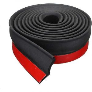 Promotion D'hiver,Joint De Bande De Caoutchouc Polyvalent,Joint De Bande De Porte De Garage,Joint De Bande De Portes De Volet,Joint De Bordure De Bord D'eau Complet De Bord D'eau2,5 M - Neuf