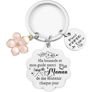 KAL-Cadeau De No&euml;l Maman Porte-Cl&eacute;s Porte Cl&eacute; Maman Porte Clef Maman Porte Cl&eacute; Maman Je T'Aime Porte Cl&eacute; Maman Fille - Neuf