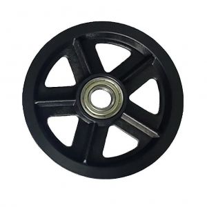 Poulie &agrave; galet pour syst&egrave;me de rail suspendu de porte de grange - Neuf