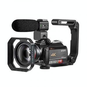 Caméscope Numérique 4K HD Vision Nocturne Zoom Optique 12X WiFi Avec Microphone YONIS - Neuf