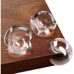 Lot De 24 Protections D'angle De Table Pour Enfants, Transparentes, Adhésives Et Résistantes - Neuf