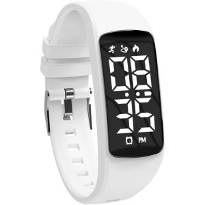 Kalanka-Montre Digitale Enfant Avec Chronomètre,Alarme, Date,Distance,Podomètres Marche Non Connecté-Montres Sport Pour Fille Garcon Avec Bracelet En Silicone - Neuf