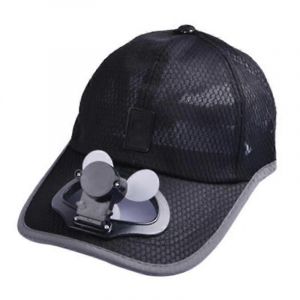 Casquette De Baseball Usb Rechargeable Écran Solaire En Coton Maille D'été Chapeau De Soleil Pour L'extérieur - Neuf