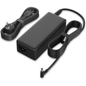 65W 45W Laptop Charger 19.5V 3.33A for HP Pavilion x360 11 12 15, Envy 13 15 17, Zbook 14u G5 15u, Elitebook G3 850 840 820 745 755 G4, Spectre X2 0.1777 in Dry Adapter AC tor - Neuf