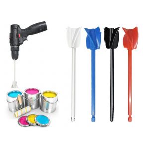 4 accessoires de per&ccedil;age m&eacute;langeur de peinture 1/4 pouce pour r&eacute;sine &eacute;poxy et liquides - Neuf