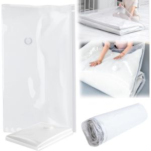 lbgwp60-Sac Couette Sous Vide Aspirateur Housse Sous Vide Pour Couette Sac Rangement Couette Sac Sous Vide Sac De Compression (130Cm X 240Cm) - Neuf