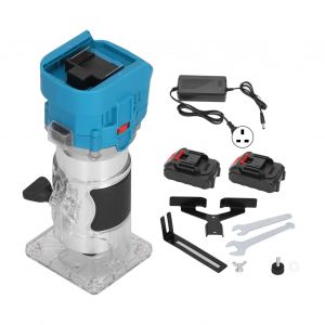 XYONG Kit de toupie electrique pour le travail du bois, 80-240 V CA, prise britannique, 10 piles - Neuf