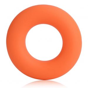 1pc Nouveau 70mm En Silicone Doigt Avant-Bras Main Pince Puissance Force Exerciseur (Orange 50lb) - Neuf