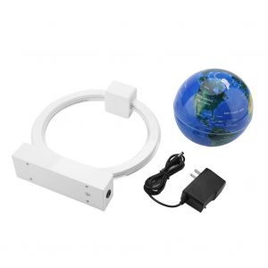 Globe terrestre flottant rotatif a LED colore de 6 pouces, a levitation magnetique, prise americaine 110-240 V - Neuf