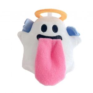 Adorable Coussin Effrayant En Peluche, Cadeau En Peluche Fantome Du Diable, Charmant Compagnon D'halloween Au Design Charmant Et Delicat Pour Decorer Un Sac A Dos Ou Un Portefeuille - Neuf