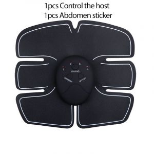 Appareil De Fitness Ems Abdominal,Entraîneur De Muscles Abdominaux,Consolidateur Corporel À Vibrations,Machine Amincissante Et Patch Musculaire Des Bras - Type 1 Abdominal - Neuf