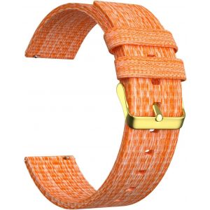 Eryi-Nylon Bracelet Montre Bracelet Montre - 16mm, 18mm, 20mm, 22mm, 24mm Montre Bracelet Avec Acier Inoxydable Boucle - Neuf