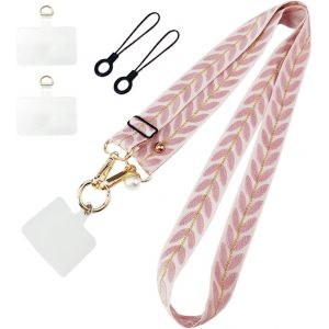 Mdy-Longe De Lanière Réglable De 1 Morceau, Joints De 3 Pièces, Mini-Lanières En 2 Pièces Et Cintre Rond 1 Pièce, Lanière De Téléphone Mobile, Accessoires De Téléphone Mobile. - Neuf