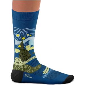 Vincent Van Gogh Starry Night Socks,Multicoloured-Starry Night Socks - Neuf