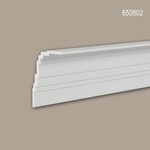 Corniche Profhome 650802 Moulure de plafond Moulure en stuc Moulure décorative design moderne blanc 2 m - Neuf