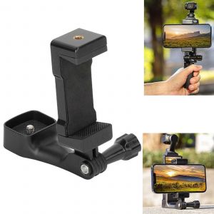 Titulaire t&eacute;l&eacute;phone pour DJI Osmo Poche 3 support de Cam&eacute;ra Frontale T&eacute;l&eacute;phone Mobile Clip de Serrage Smartphone Support de Poche de prise de vue de l'Expansion de l'Adaptateur - Neuf