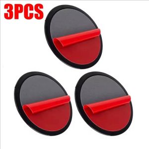 Base Adh&eacute;sive Universelle De Support De Tableau De Bord De Ventouse De Voiture Pour Les Supports Gps De Navigation Support Rond De Support De T&eacute;l&eacute;phone Portable De Voiture De 80mm.3pcs. - Neuf