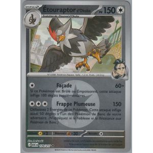 Carte Pok&eacute;mon - Etouraptor D'Okuba - 170/217 - Holo Reverse - H&eacute;ros Transcendants - Neuf