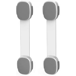 Pack De 2 Verrouillage De Sécurité Pour Enfants - Penderie Serrures Avec Une Forte Adhésif De 3m - Neuf