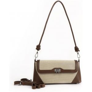 RFCBC-élégant Sac à bandoulière en Cuir PU pour Femmes Couleur de Collision Sac à Aisselle pour Femmes Sacs à Main à Double bandoulière pour Mariage Voyage Shopping Fête Travail - Neuf
