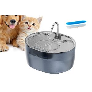 Fontaine &Agrave; Eau Automatique Pour Animaux De Compagnie (Chats Et Chiens) De 3,2 L Avec Chargement Usb Et Design D&eacute;tachable - Neuf