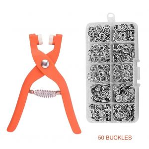 Ensemble De Pinces &Agrave; Cinq Griffes Avec Boutons-Pression Boutons Sans Couture Invisibles Boutons-Pression Pour V&ecirc;tements Couture Ensemble A - Neuf