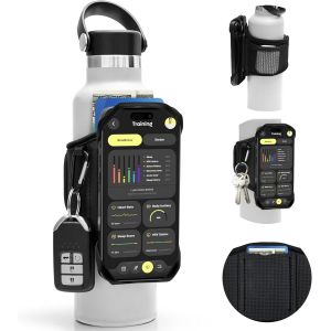 Acdsgd-Sangle De Bouteille D'eau, Porte-Bouteille D'eau Pour T&eacute;l&eacute;phone, Accessoires De Bouteille D'eau Rotatifs Et Amovibles &Agrave; 360&deg; Pour T&eacute;l&eacute;phone De 4,5 &Agrave; 7 In Et Bouteilles D'eau De Diam&egrave;tres 5-9cm - Neuf