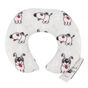 Coussin Appuie-Tete Pour Siege De Securite Pour Enfant, Coussin De Nuque Pour Bebe, Coussin Multifonctionnel (Motif Chien) - Neuf