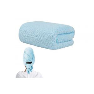 Serviette En Microfibre Avec &Eacute;lastique Pour Un S&eacute;chage Rapide Et Un Ajustement Confortable - Neuf