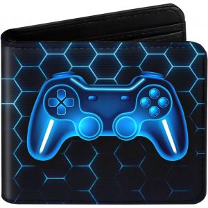 NSIECD-Porte Monnaie Enfant, Portefeuille Ado Garçon, Porte Feuille Adolescent Garçon 4 5 6 7 8 9 10 11 12 13 14 Ans, Carte Bancaire Enfant avec Compartiment pour Monnaie Et Cartes - Neuf