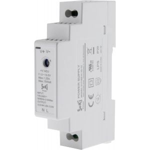 Bloc d'alimentation pour rail DIN H-15-12 - 12 V - 1,25 A - 15 W - Rail DIN - Neuf