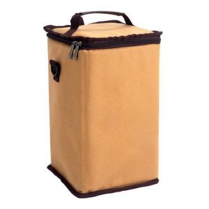 Sac De Rangement Pour Lampe De Camping En Toile, Grande Capacite, Avec Bandouliere Amovible, Grand Format Carre - Neuf
