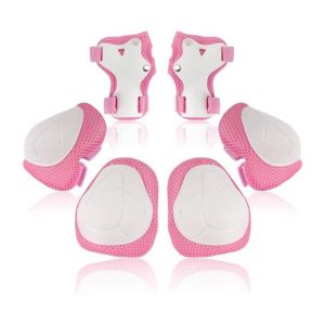 Ensemble D'équipement De Protection 3 En 1 Pour Enfants : Genouillères, Coudières Et Protège-Poignets Pour Les 3 À 8 Ans - Sécurité Élégante Et Durable Pour Un Jeu Actif ! - Neuf
