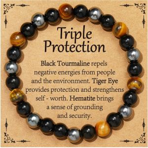 Kalanka-Bracelet Pierre Naturelle Femme De 8mm Bracelets &Eacute;lastique Cadeaux De Bijoux Cr&eacute;atifs Cadeau Pour Maitresse Maman S?ur Amie Coll&egrave;gues - Neuf