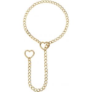 Kal-Collier En Y Femme Lariat Collier Gothique Punk Emo Y2k Choker Réglable O-Ring Collier Accessoire Pour Robe T-Shirt - Neuf