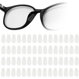 Kalanka-30 Paires Coussinet Lunettes Nez, Plaquette Nez Lunettes,Anti Glisse, Protection Nez Pour Lunette Et Lunettes De Soleil (1 Mm Transparent) - Neuf