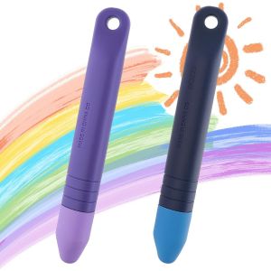 KALANKA-Lot de 2 stylets pour &eacute;crans tactiles pour enfants - Antid&eacute;rapants - Prise en main facile - Universel - En silicone durable et s&ucirc;r - Neuf