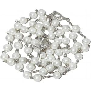 Trahoo-Chapelet Homme Femme, Chapelet De Communie Filles Garçons, Collier De Perles Cadeau Bapteme Chapelet Pour Parents, Amis, Enfants Parfait Cadeau - Neuf