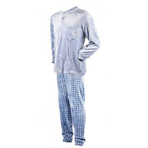 Pyjama Homme Polaire Eco 2540 Gris - Neuf