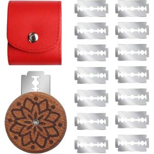 Lame A Pain,Couteau &Agrave; Pain,Boulanger Slashing Outil,Lame Boulanger Pour Diy Graver Des Motifs De Pain P&acirc;te Outil De Coupe De Pain Motif De Lys (Lilas) - Neuf